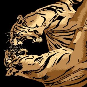 STAR Rug DESIGN 1108 Double Tiger STAR Rug DESIGN 1108 Double Tiger