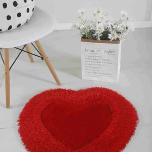 FAUX FUR Rug HEART FAUX FUR Rug HEART