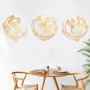 Metal Wall Art Decor Sculpture Set Design XW2269 Metal Wall Art Decor Sculpture Set Design XW2269